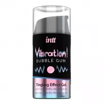 Intt Vibration! Bubble Gum, 15 ml stimuliuojantis gelis