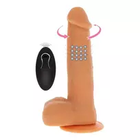 Get Real Rotating Beads vibruojantis falo imitatorius