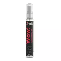 Orgie Wow! Strawberry Ice, 10 ml purškalas oraliniam seksui