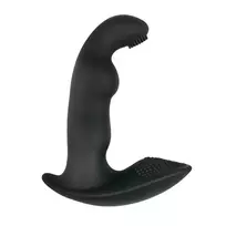 EasyToys Dynamic Duke Ribbed vibruojantis prostatos masažuoklis