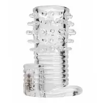 Size Matters Clear Sensations Textured vibruojanti penio mova