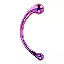 Dream Toys Curved Wand stiklinis dildo