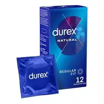 Durex Natural, 12 vnt. klasikiniai prezervatyvai
