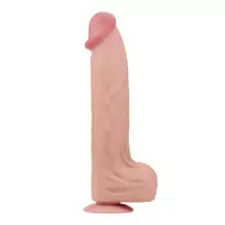 Lovetoy Sliding Skin Dong 14 xXL dydžio falo imitatorius
