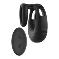Ramrod Strong Vibrating Cockring with Remote vibruojantis penio žiedas
