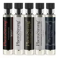 PheroStrong Nr. 1, 5x1 ml feromoninių kvepalų rinkinys vyrams