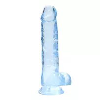 RealRock Crystal Clear 8 falo imitatorius