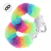 Ouch! Heavy-duty Fluffy Handcuffs Multicolor 1 antrankiai