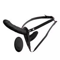 Intoyou Jordan vibruojantis strap-on dildo