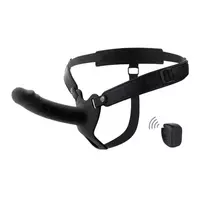 Hidden Desire Inferno 16 cm vibruojantis strap-on dildo