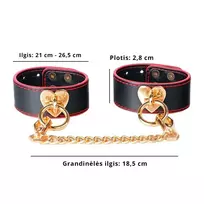Latetobed Ankle Cuff with Golden Chain antrankiai kulkšnims