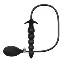 EasyToys Inflatable Anal Plug with Pump 20 cm pripučiamas analinis kaištis