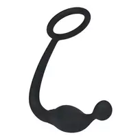 Levelz Cock Ring with Prostate Stimulator Large prostatos masažuoklis - penio žiedas
