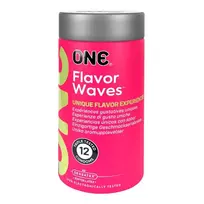 One Flavor Waves, 12 vnt. prezervatyvų rinkinys