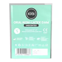 EXS Condoms Non-Latex Dam Unscented prezervatyvas oraliniam seksui