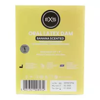 EXS Condoms Banana Scented prezervatyvas oraliniam seksui