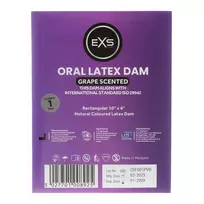 EXS Condoms Grape Scented prezervatyvas oraliniam seksui