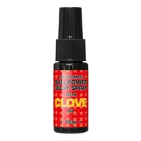 Cobeco Pharma The Ultimate Bullpower Delay Spray with Clove Oil, 15 ml ejakuliaciją nutolinantis purškalas