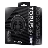 Intoyou Torus vibruojantis penio žiedas
