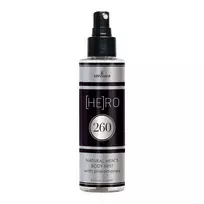 Sensuva Hero 260, 125 ml kūno dulksna vyrams su feromonais