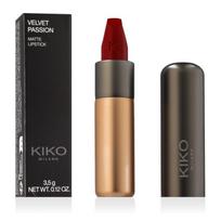 KIKO MILANO Velvet Passion Matte Lipstick (345 Lacquer Red) 3,5 g