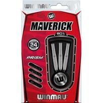 Winmau Maverick smiginio strėlytės, 80% volframo, plieninis smaigalys, 24 g
