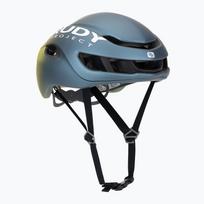 Dviračio šalmas Rudy Project Nytron blue avio/apple green metal matte