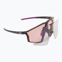 Akiniai nuo saulės Julbo Edge Reactiv High Contrast shiny translu black/purple