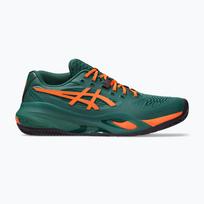 Vyriški padelio batai Asics Gel-Resolution X Padel Jewel Green/Energy Orange