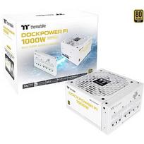 Thermaltake Dockpower FI 1000W Snow (white, 1x 12-pin high power GPU, 5x PCIe, cable management, 1000 watts) PS-DCP-1000FNFAGE-S