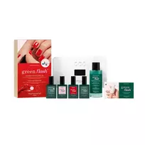 MANUCURIST_ SET Green Flash Retail Kit 36W - Poppy Red + Hortencia
