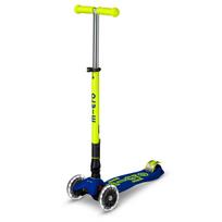 Maxi Micro Deluxe Neon LED sulankstomas paspirtukas | Canary Yellow