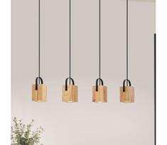 Eglo 43748 - LED Pakabinamas sietynas AYLES 4xGU10/3W/230V