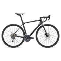 Dviratis Giant TCR Advanced 1 Disc-KOM, juodas chromas (L)