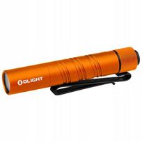 Olight I3T 2 EOS Orange baterijomis maitinamas mini EDC žibintuvėlis - 300 liumenų
