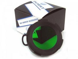 Prožektoriaus filtras Olight FSR51 Filter-R, žalias