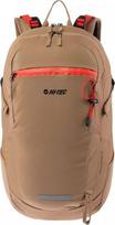 Turistinis kuprinė Hi-tec Highlander 25 l, šviesiai ruda/oranžinė