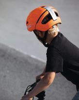 Vaikų dviračio šalmas Poc Omne Mips, oranžinis, Dydis S