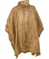 Neperšlampama striukė poncho Rip Stop MFH – Coyote Tan