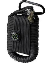 Juodas paracord išgyvenimo rinkinys, didelis