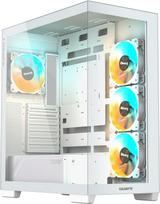GIGABYTE Panoramic Stealth Ice GB-C500PI ST ATX Mid-Tower Case, white (GB-C500PI ST)