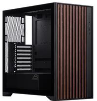 Blackstorm Artemis W01B ATX case, black/wood (ATX-W01B)