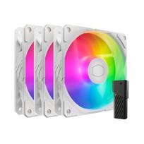 COOLER MASTER SickleFlow Edge 120 ARGB WE 3-in-1, white, 3 pieces (MFX-B2DW-253P2-R2)