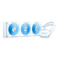 Phanteks Glacier One 420D30 DRGB AIO Liquid CPU Cooler, X2 Cap, white (PH-GO420D30_DWT02)