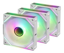 Blackstorm Luna MAG-INF ARGB PWM fan pack, white, 120 mm, 3-pack (LUNA-MAGINF-120MM-WH-3PACK)