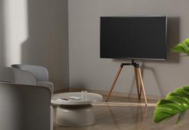 Mozi Art Series FS-4 Floor Stand for 50–65” TVs (FS19-44F-01)