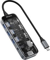 Deltaco -Transparent USB-C Docking Station (USBC-HDMI30)