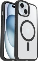 Otter Products OtterBox React MagSafe Protective Case, Apple iPhone 16e/15/14/13, Black/Clear (77-98203)