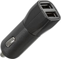 Wave car charger, with two USB ports, 3.1 A (-AL3)