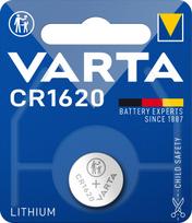Varta CR1620 battery, 3 V, lithium (6620101401)
